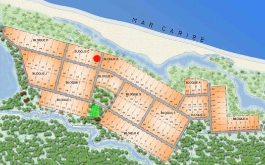 2,500 m² Lot (#A6) in Trujillo Beach Eco Development