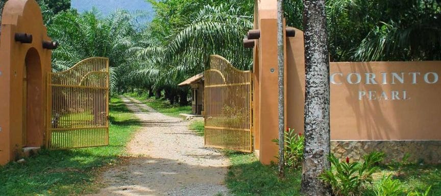 Corinto Pearl Eco Development entrancy